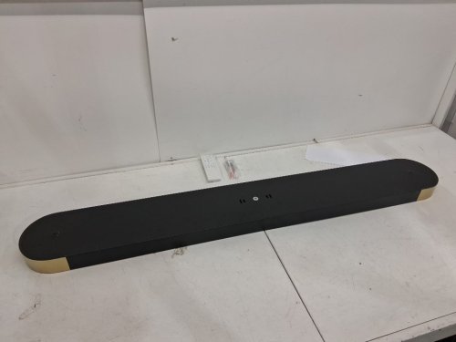 Genoci Dimmable Rectangle Celling Light with Integrated LED and Remote - 48" x 6.3" - 3000K - 6500K - Black/Gold (Model:YH2018-120BG) image 3
