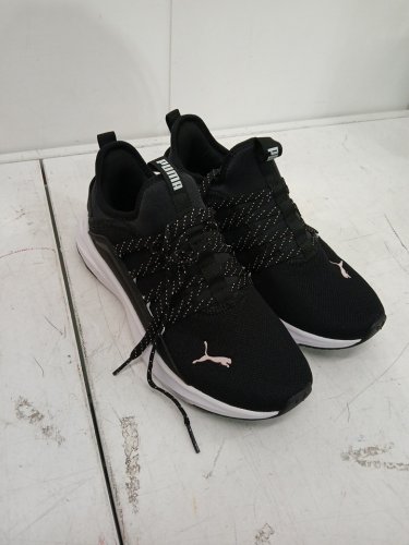 women's puma running shoes - size 8 - black (style: 9556608/314317-01) image 2