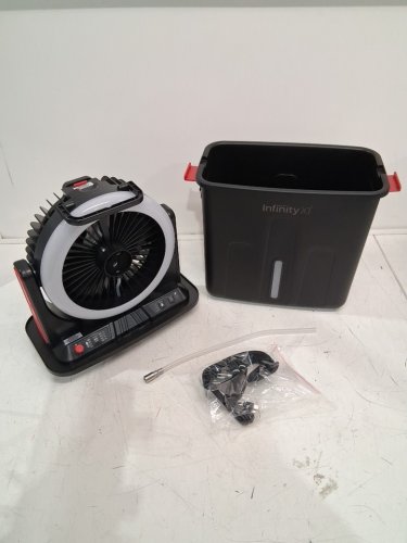INFINITY X1 SOLAR Powered MISTING FAN With Light - 500LUM (MODEL: 1985328) image 3