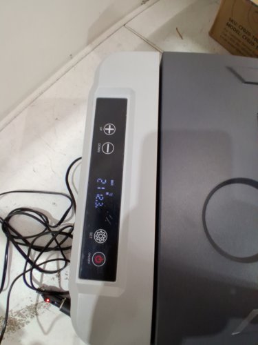 EUHOMY CAR REFRIGERATOR COMPRESSOR ELECTRIC COOLER WITH APP CONTROL - 10L - GREY (MODEL: CF020-10) image 2