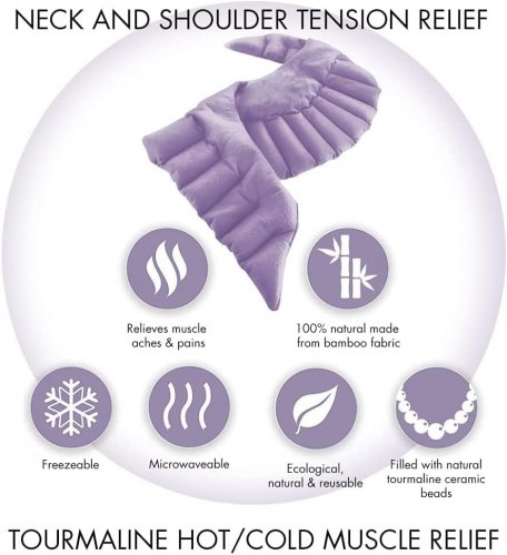 Conair Tourmaline Hot/Cold Muscle Relief Pack - Purple image 2