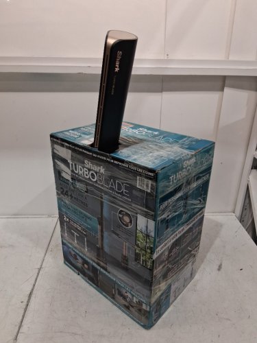 Shark TurboBlade Bladeless Tower Fan with 80 ft Airflow, 180° Oscillation, Dual Pivot Cooling, 10 Speeds, Quiet Operation, DustDefense, and Remote Control - Black (Model: TF202SC) image 2