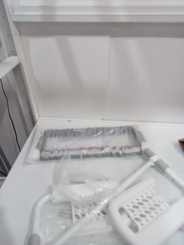 SAFETY 1ST TOP-OF-MATTRESS BED RAIL with ADJUSTABLE HEIGHT - 36" x 12" to 18" - GREY/white (MODEL: BR017CEIU) image 3