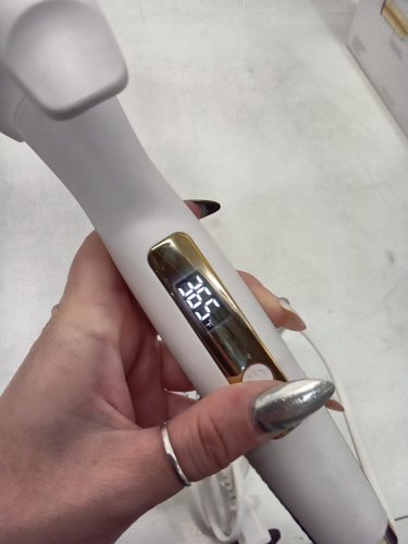 KRISTIN ESS SOFT BLEND CURLING IRON - 2" - WHITE/GOLD - (MODEL:KES0193) image 4