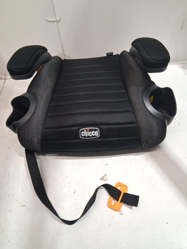 CHICCO GOFIT BELT POSITIONING BACKLESS BOOSTER SEAT - 40 TO 110LBS CAPACITY - KNIGHT BLACK - (MODEL: 7992941) image 2