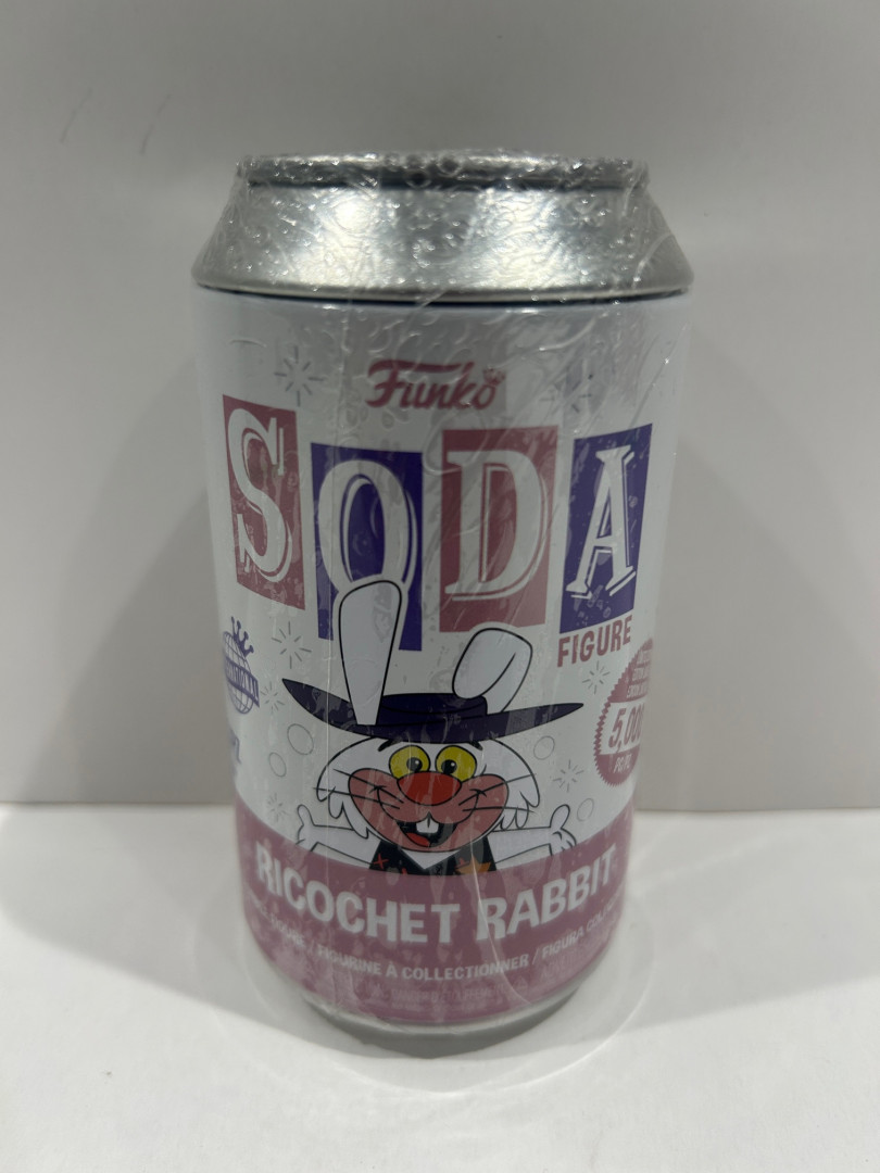 Funko soda! hanna barbera - ricochet rabbit vinyl figure collectible (1 in 6 chance of limited edition chase) image 3