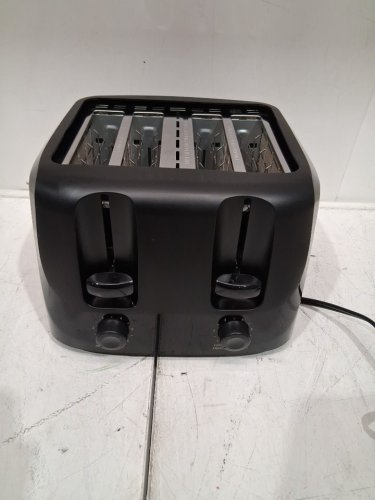 MAINSTAYS 4-SLICE 6 SETTINGS TOASTER - BLACK (MODEL:MSF0BK100017875) image 2
