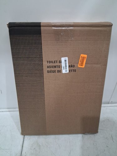 BEMIS ELONGATED PLASTIC TOILET SEAT - 18.61" - 000 WHITE (MODEL: 170) image 2