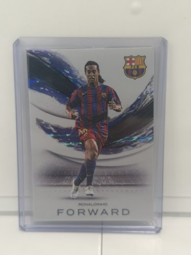 FUTERA RONALDINHO BARCELONA SOCCER CARD LIMITED EDITION #15/29 (IBB40) image 3