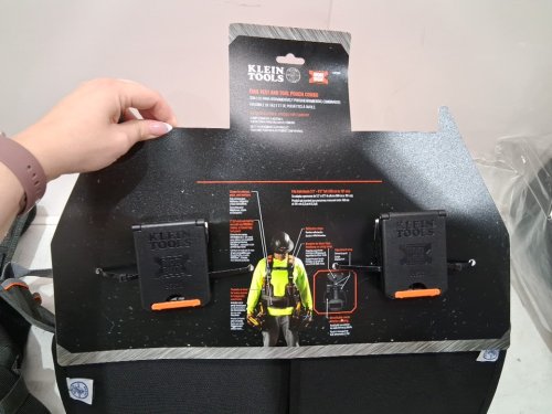 Klein tools MODbox Tool Vest Combo, for 5ft 3" - 6ft 3" people - grey/orange/black (model: 55829MB) image 5