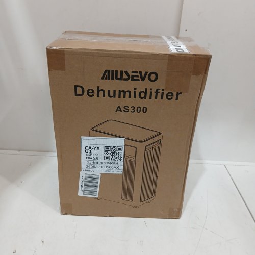 AIUSEVO INTELLIGENT HUMIDITY CONTROL DEHUMIDIFIER - 26 PINT - 2500 SQ. FT - WHITE (MODEL: AS300) image 5
