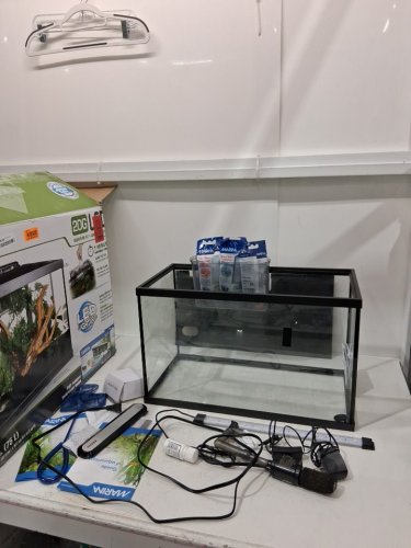 Marina LED Aquarium Kit - 20GAL - clear/black (Model: 15266A1) image 2