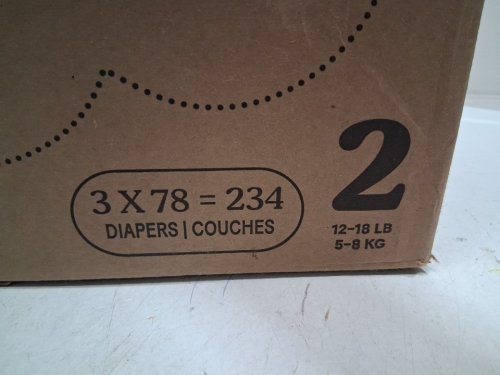 234pk huggies snug and dry baby diapers - size 2 (12-18lb) - disney baby mickey mouse image 3