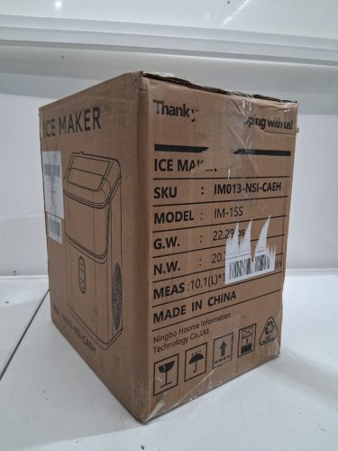 EUHOMY PEARL L1 PORTABLE NUGGET ICE MAKER COUNTERTOP - 35 LBS CAPACITY - STAINLESS STEEL (MODEL: IM013-NSI-CAEH) image 10