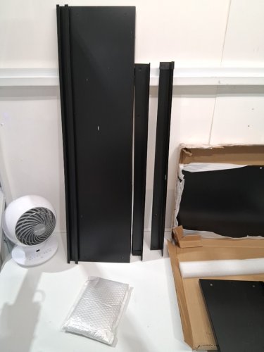 Costway metal Elevated Planter - black (model: gt4398BK) image 10