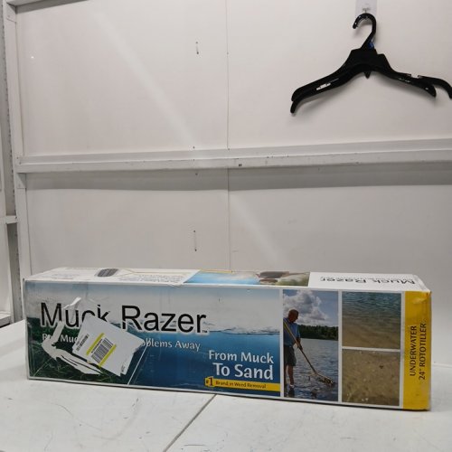 weed razor muck razer aquatic weed and root eliminator for beaches, ponds and lakes (model:580136) image 2