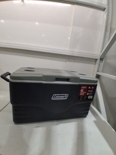 COLEMAN EXTREME COOLER WITH HEAVY DUTY CARRY HANDLES - 46 QUART - GREY (MODEL: CM2201100/1986833) image 2