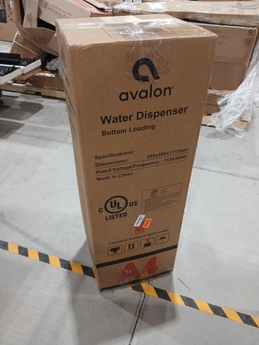 AVALON 3-TEMPERATURE BIOGUARD BOTTOM FILL HOT AND COLD WATER DISPENSER FOR 3-5GAL JUGS - 13" X 41" X 12" - 400W - BLACK (MODEL: A4BLWTRCLR) image 6