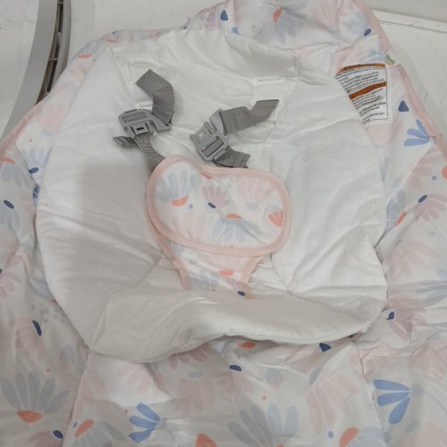 Ingenuity Keep Cozy 3-in-1 Grow with Me Vibrating Baby Bouncer Seat & Infant to Toddler Rocker - pink/grey - (MODEL: 12909) image 4