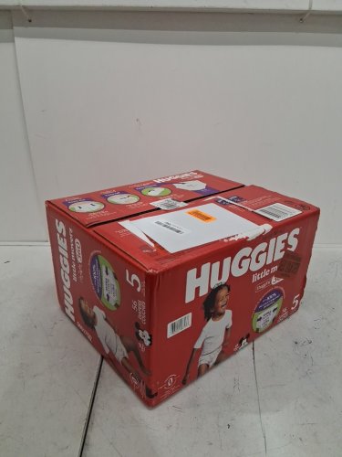 56PK HUGGIES LITTLE MOVERS huggfit Baby Diapers with 360° Waistband - SIZE 5 (over 27LB) (model: 5661700) image 2