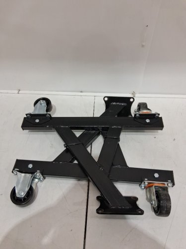 2pc LEQEE Engine Stand for LS Engines Cradle Compatible with V8 Engine and transmission- 1000-1,500CAP- black (model:‎LSES-Black01) image 3