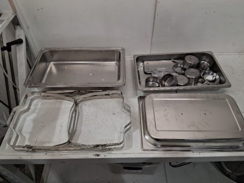 2pk garvee buffet chafing dish set - 8qt - stainless steel - (model: phk_34dla9cu) image 5