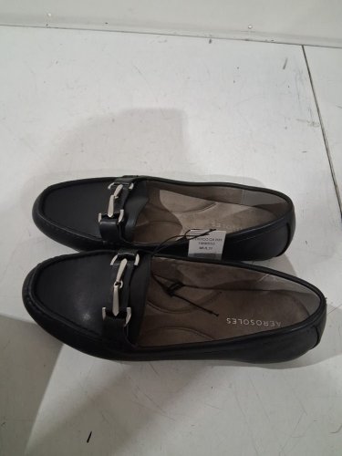 WOMENS Aerosoles  Mary Jane loafs - size 9 - black (style: 1968553) image 3