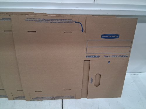 6PK BANKERS BOX SMOOTHMOVE CLASSIC MOVING BOX - SMALL - 10" x 15" x 12" (MODEL: 7714219) image 3