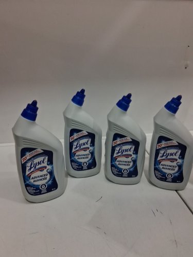 4PK LYSOL ADVANCED TOILET BOWL CLEANER - 946ML/BOTTLE (MODEL: 937319) image 3