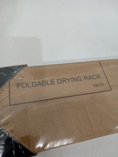 Foldable Wall Mounted Collapsible Laundry Drying Rack - 60lb Capacity - 40" - White (Model: H51K) image 3