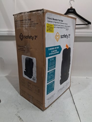 SAFETY 1ST 3-IN-1 HARNESS BOOSTER CAR SEAT - 100LB MAX - BLACK (MODEL: 22276CHHR) image 2
