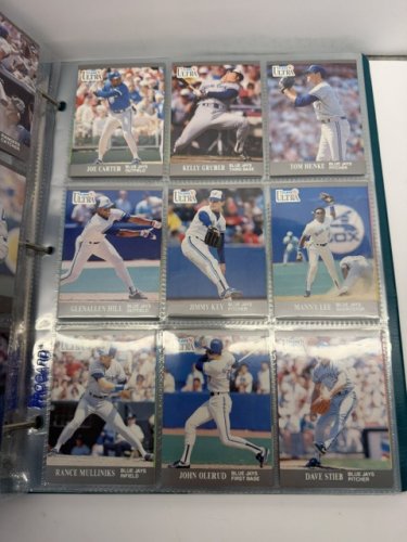 500 APPROX ASSSTD 1991 FLEER BASEBALL MLB CARDS image 7