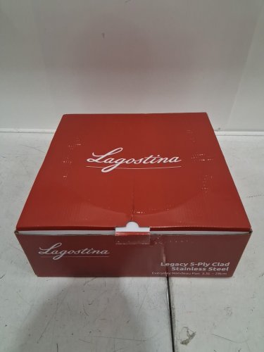Lagostina Legacy 5-LAY CLAD STAINLESS STEEL Hammered Everyday Pan - 5.5L image 2
