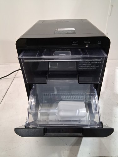 EUHOMY Self-Cleaning Countertop Nugget Ice Maker - 40Lbs/24H - Black (model: IM017-Nbl-caeh) image 10
