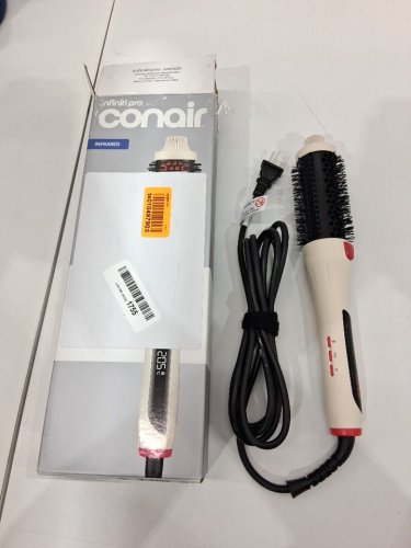 Conair Infrared Thermal Brush - 1.5" - white (model: BC99blc) image 2