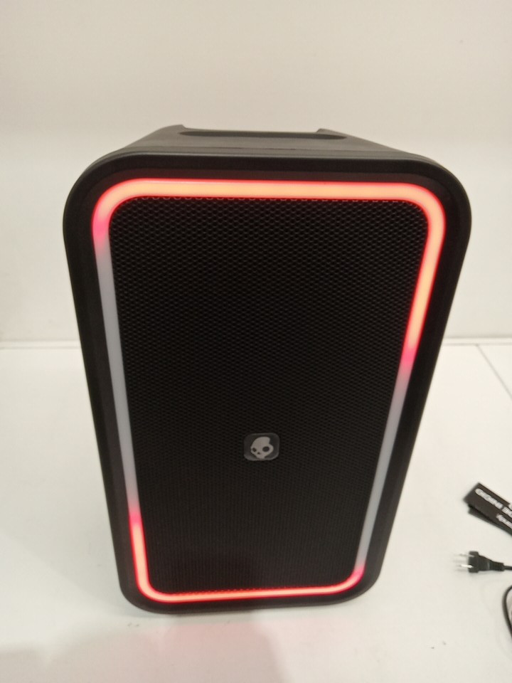 SKULLCANDY Stomp XL Wireless Bluetooth Party Speaker - Integrated Carry Handle​, IPX5 water resistance, 12-hour battery life - BLACK ORANGE (MODEL:2SKSK1851/4449801) image 2
