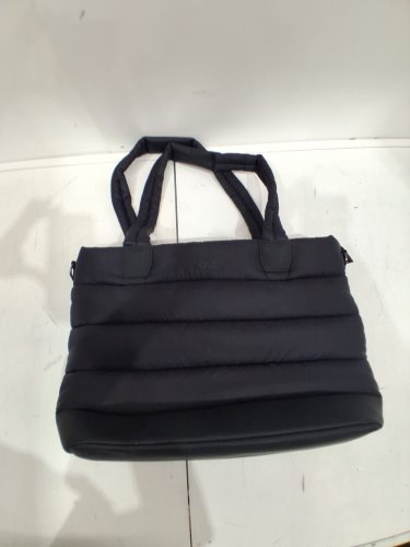 LOLE Quilted Puffer Tote Bag - Fits 16" Laptops - Black (Model: 2823771) image 2