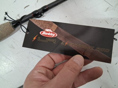 Berkley Lightning Rod Spinning Fishing Rod - 6FT 6" - MEDIUM - BROWN/BLACK (MODEL:bslr662m) image 4