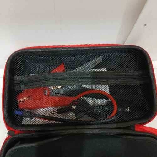 YaberAuto 6000A Jump Starter - PD65W Fast Charging 26800mAh  - Car Battery Booster Jump Starter (All Gas/12.0L Diesel)- for 12V Car Battery with 150W DC Output-800 Lumens Light-3.3" Display image 4