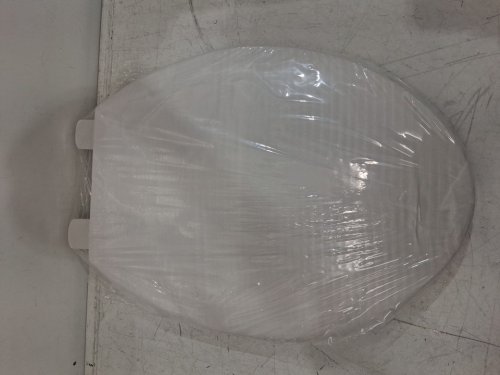 Garvee elongated soft close easy clean plastic toilet seat - 19" - white - (model: pho_11gxk800) image 3
