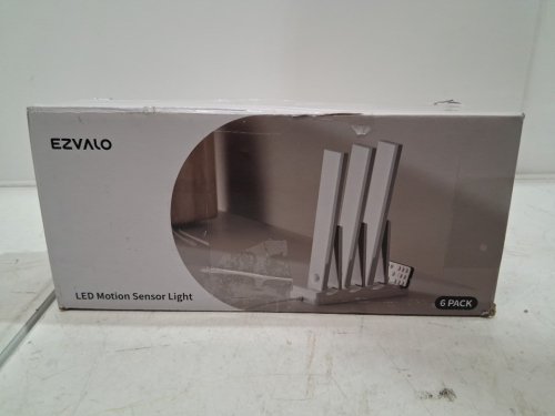6pk ezvalo led motion sensor lights with charging station - 3000-6500k - white (model: EZL2414A) image 4