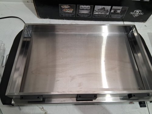 PROCTOR SILEX ADJUSTABLE HEAT BUFFET SERVER & FOOD WARMER WITH 3 OVEN-SAFE DISHES - 2.5QT /EACH- SILVER (MODEL : 34300RG) image 8