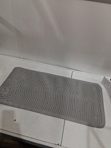 Munchkin Soft Spot Cushioned Bathmat - 36" x 17" - Grey (model: 37288) image 3