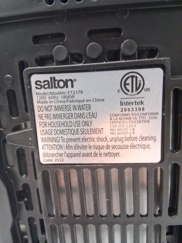 Salton 4 Slice Touchscreen Toaster - 1800W - SILVER (MODEL1992872 / ET2179) image 5