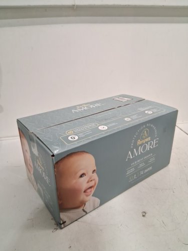 74PK Pampers Amore Our Best Diapers with Keep Dry Liner - Size 2 (10-22LBS) image 2