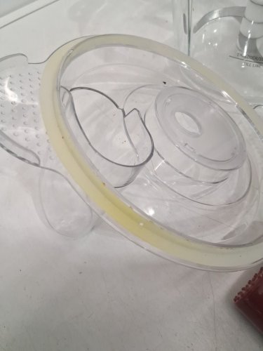 curtis stone digital glass bowl chop master - red image 4