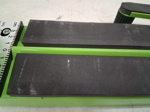manual tile cutter with laser guide - 31.5" max cutting width, 15mm (0.6") max cutting thickness - green - (model: e300-800) image 9