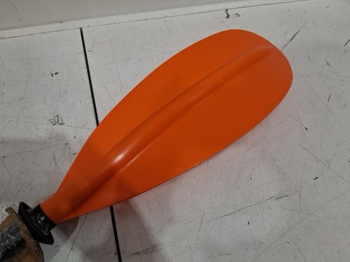 pelican standard kayak paddle with drip ring - 0/65° - 87" - aluminum/orange/black (model : ‎PS1967-00) image 4