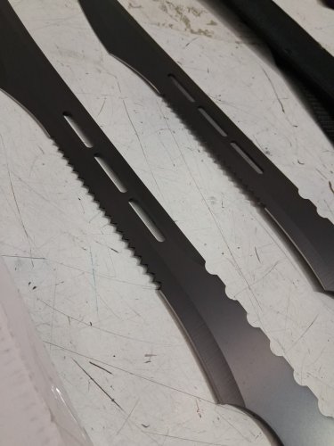 2PK bladesusa fantasy sword with case - 27" - stainless steel/matte black (style : HK-741) image 4