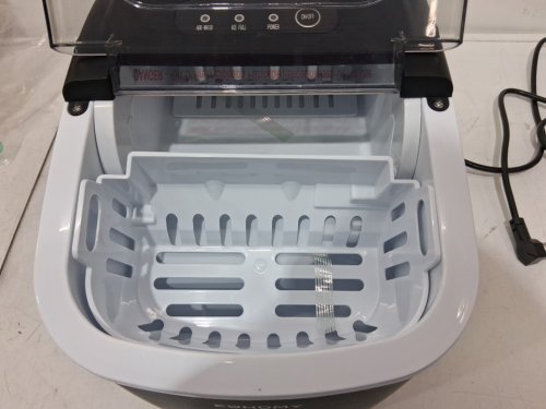 EUHOMY Countertop Ice Maker Machine - MAKES 26LB/Day - BLACK (MODEL: im-06d/IM001-Bbl-CAEH) image 4